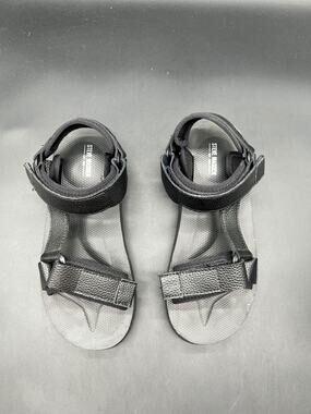 Steve Madden Men's Sport Black Adjustable Outdoor Hiking Sandals Size‎ 7 #99